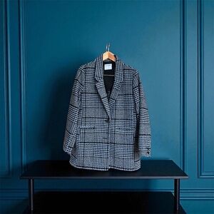 Black blue and grey Blazer